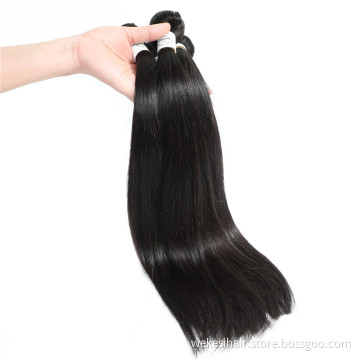 Free Samples Double Drawn Virgin Brazilian Hair In Bulk, China Trendy Hair For Salons, Cheap Price Luxury Raw Human Hair Bundles